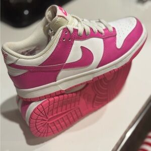 Nike Kids Sneakers Pink and White
